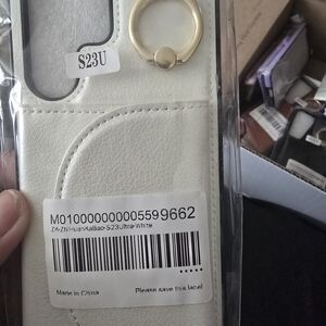 White Case for S23 Ultra